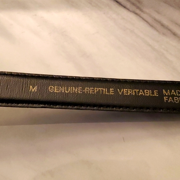 Genuine Snake Skin Belt - Picture 5 of 7